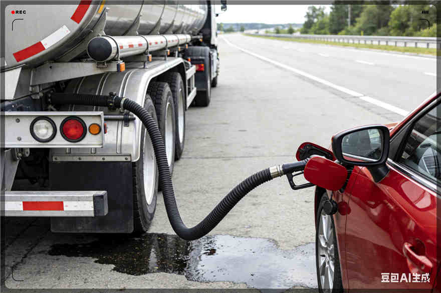 永福汽车救援送水案例